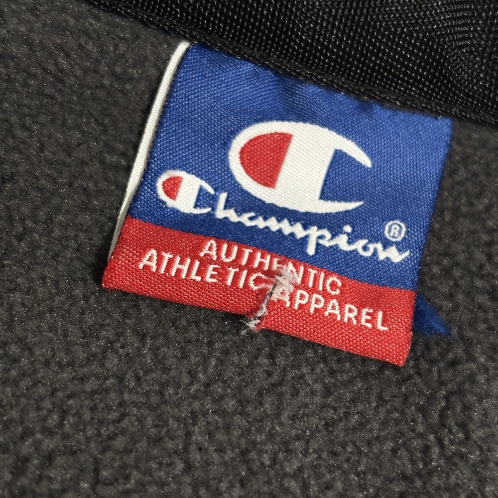 Vintage Champion Fleece Pullover Men's 2X Gray Ohio State University 1/4 Zip - Picture 10 of 10